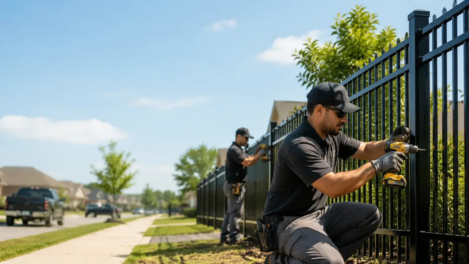 Metal Fence Installation in Carrollton, AL